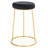 Saroun Upholstered Counter Stool with Metal Frame-954301520