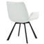 Ensemble de 2 chaises pivotantes Zara ivoire et noires Zara-25333635