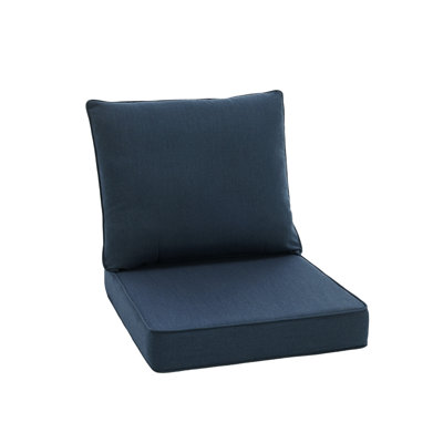 Henley Sunbrella Square Outdoor Cushion Set for Patio or Garden Furniture