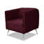 Molena Faux Leather Barrel Chair-36172225