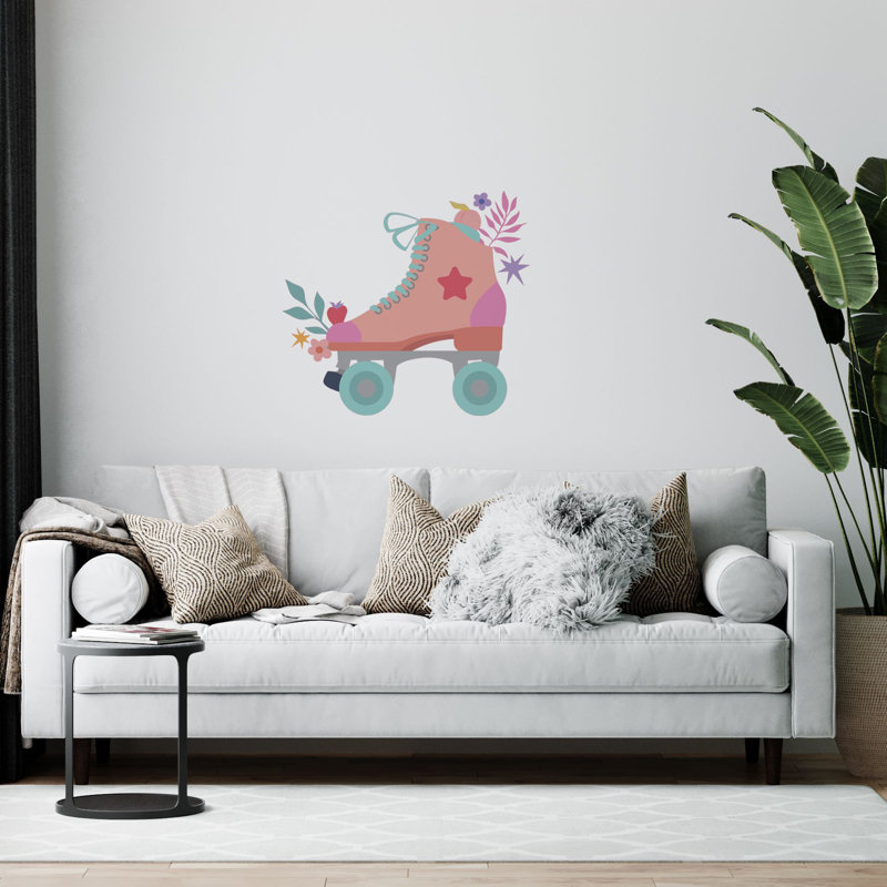 Plants & Flowers Wall Decal, 28" H x 22" W