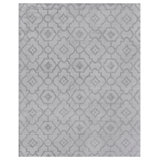 Samara Geometric Area Rug in Aqua