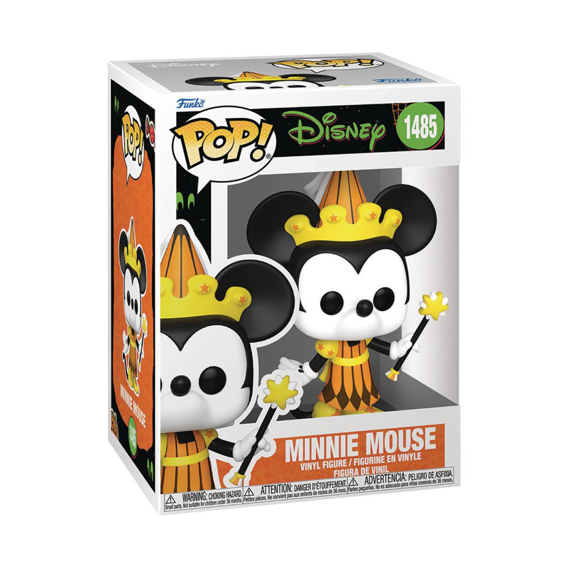 Disney Halloween Minnie Mouse Vinyl Figure in Festive Costume