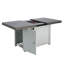 Table de foyer extensible rectangulaire en alliage d'aluminium, 50 000 BTU