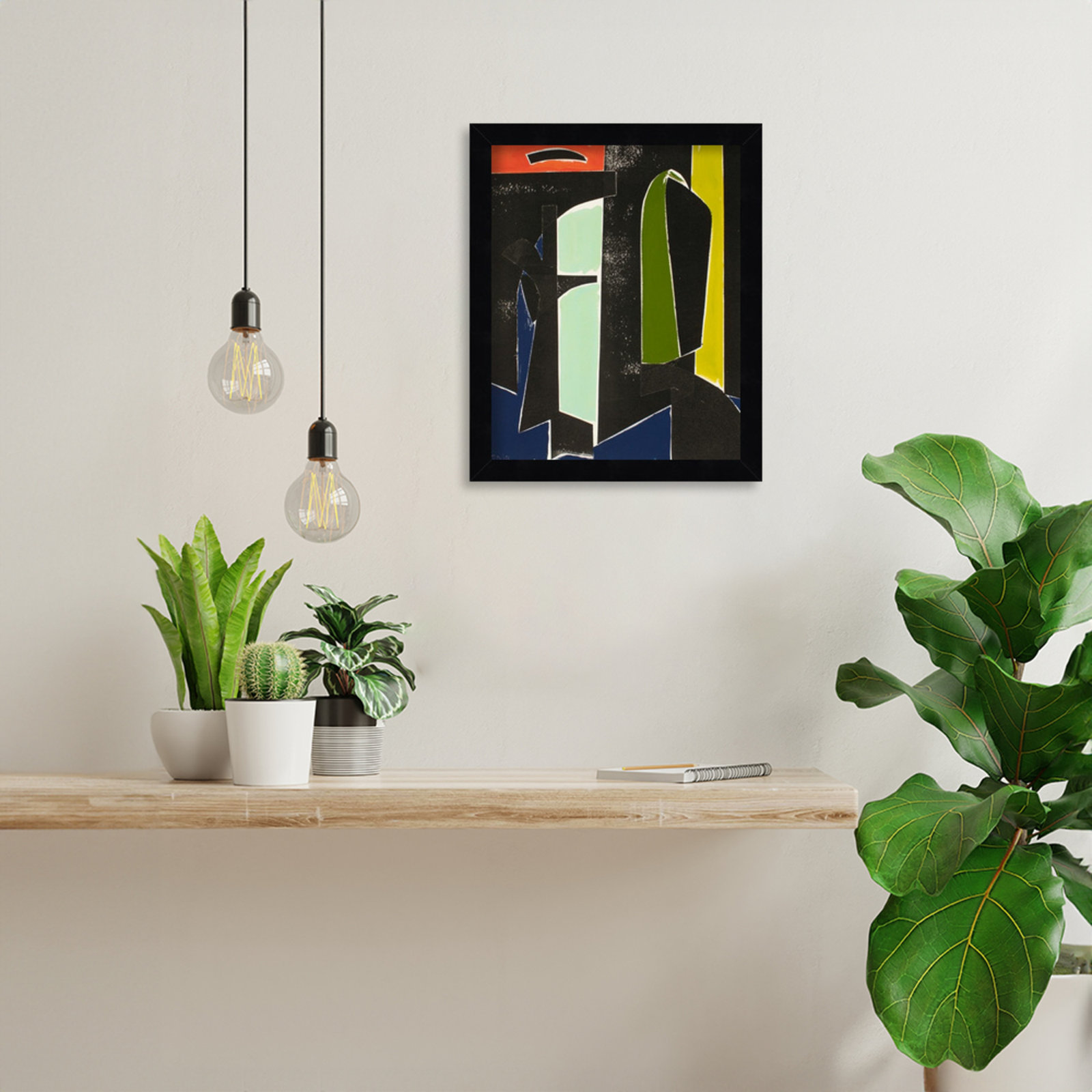 Solano "Spanish Arches" Print by Rob Delamater, Black, 13" H x 11" W