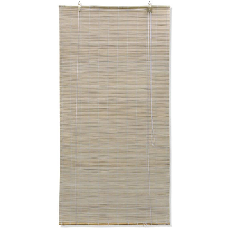 Semi Sheer Bamboo Roll-Up Blind