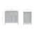 Ferree 36 " Freestanding Standard Single Bathroom Vanity Base-29920943