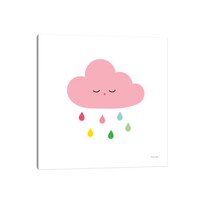 Sleepy Cloud Li - Wrapped Canvas Print