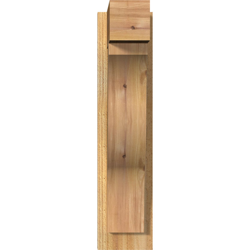 Jeu de blocs Funston, P 14 po x H 26 po, Cèdre rouge de l'Ouest de 6 po (sciage brut)