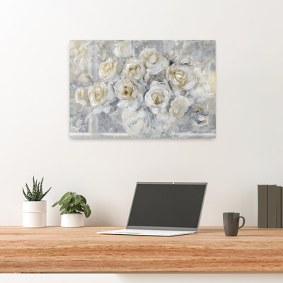Fluid Flowers 2 Elegant Impressionist Romantic Art