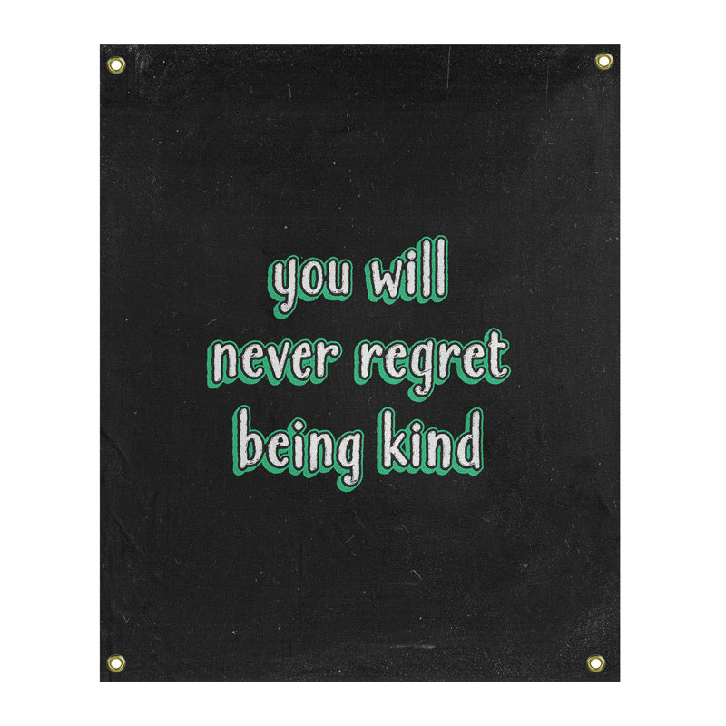 Tapisserie tableau noir en polyester quote quot, H 59 pi x l 50 po, Vert