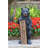 Welcome Bear Haven: Standing Black Bear with Heartwarming Welcome Sign