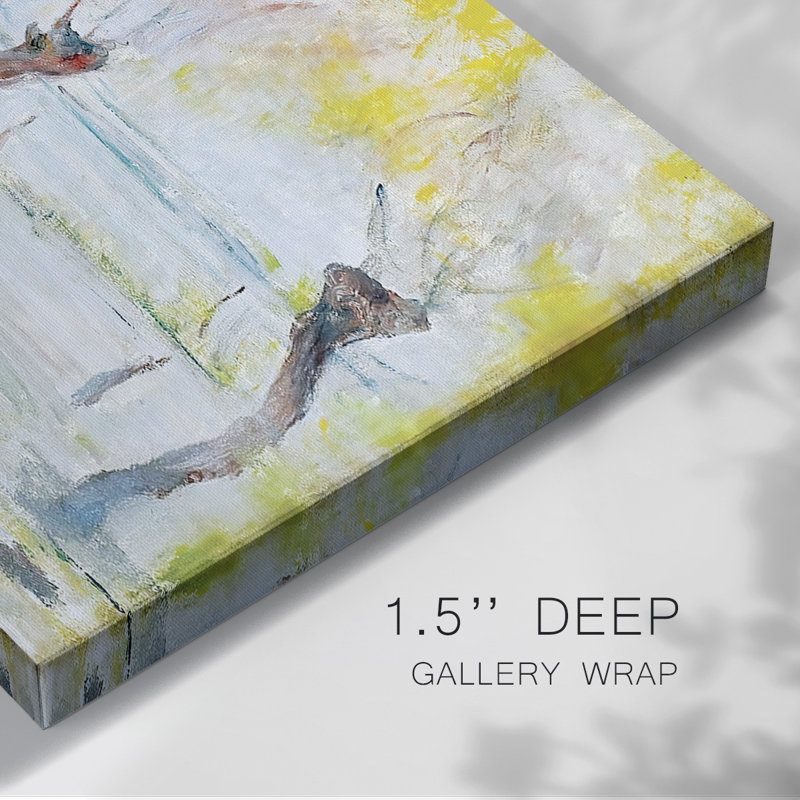 Flood at Giverny, 1896-Gallery Wrapped Canvas, 12" H x 18" W