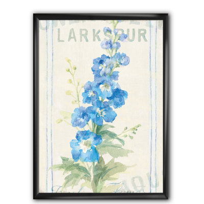 Floursack Florals VII - reproduction d'art sur toile