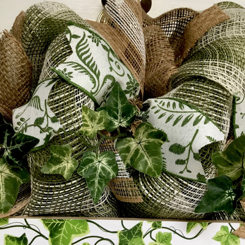 Couronne de bienvenue toutes occasions avec lierre