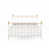 Blanc mat / Or antique est en rupture de stock
