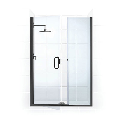 Illusion Series 57" x 70" Hinged Frameless Shower Door