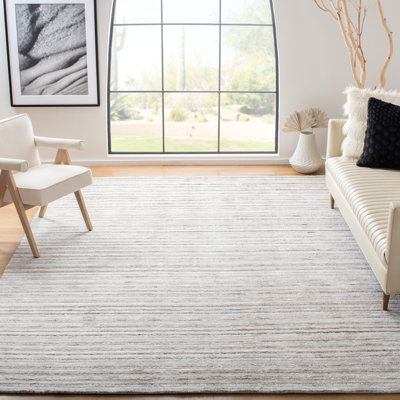Tapis en soie et bambou Tashania