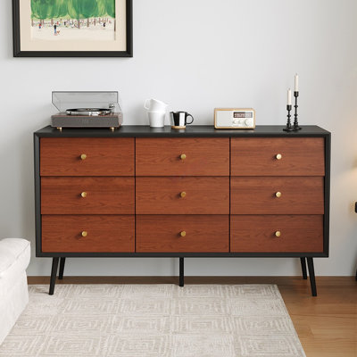 Commode à 9 tiroirs Nordic Retro