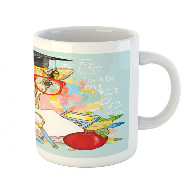 Grande tasse à café diplômee