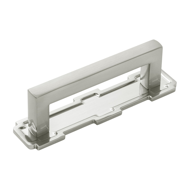 Coventry Collection Pull Backplate, Satin Nickel