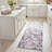 Makeba Floral Ivory/Gray/Purple Area Rug-54242946