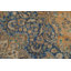 Tapis rétro persan Mashad à motif rétro surteint noué à la main 8 x 11