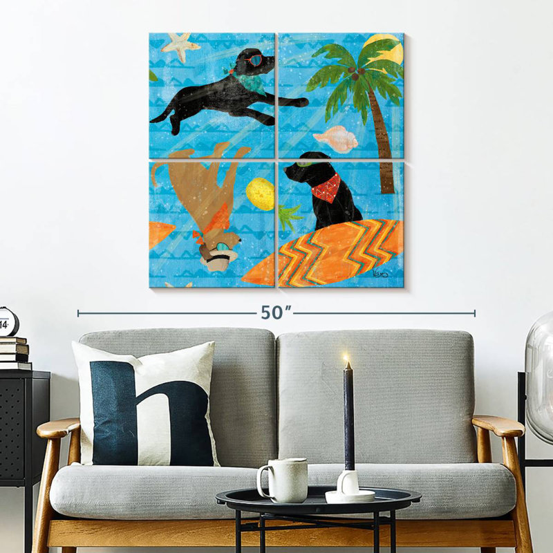Brampt Good Vibes Pattern I, 32" H x 32" W