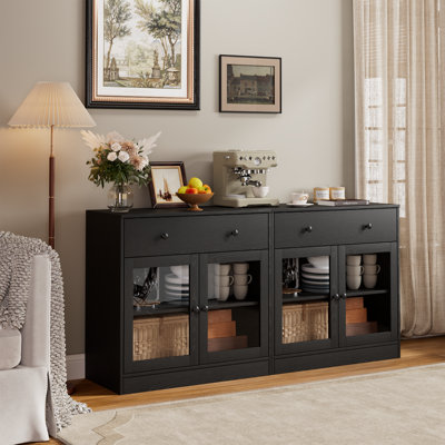 32" Tall 2 - Door Accent Cabinet