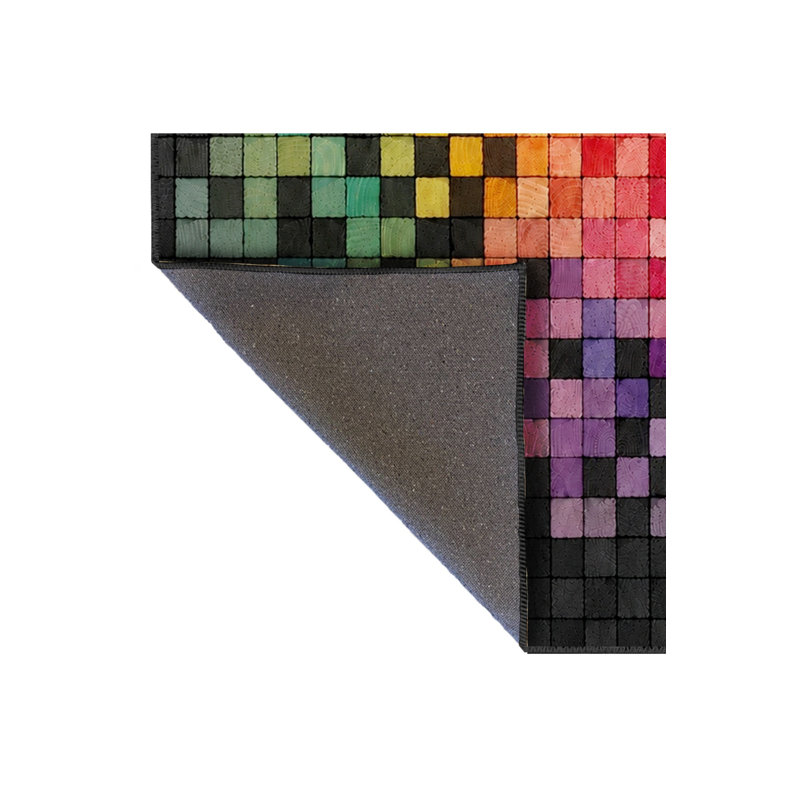 Malo Cotton Washable Geometric Indoor / Outdoor Rug, 2'4" x 3'11"
