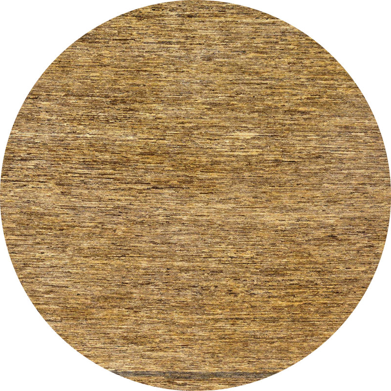 Tapis abstrait moderne 124, Rond 7 pi