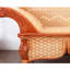 Chaise longue simple en rotin pour l'intérieur-1707682124