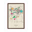 Ankara, Turkey Map by Ayse Deniz Akerman - Print on Canvas-1405672337-1405672336