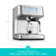 CASABREWS Ultra 20 Bar Espresso Machine W/ Lcd Display,powerful Milk Frother