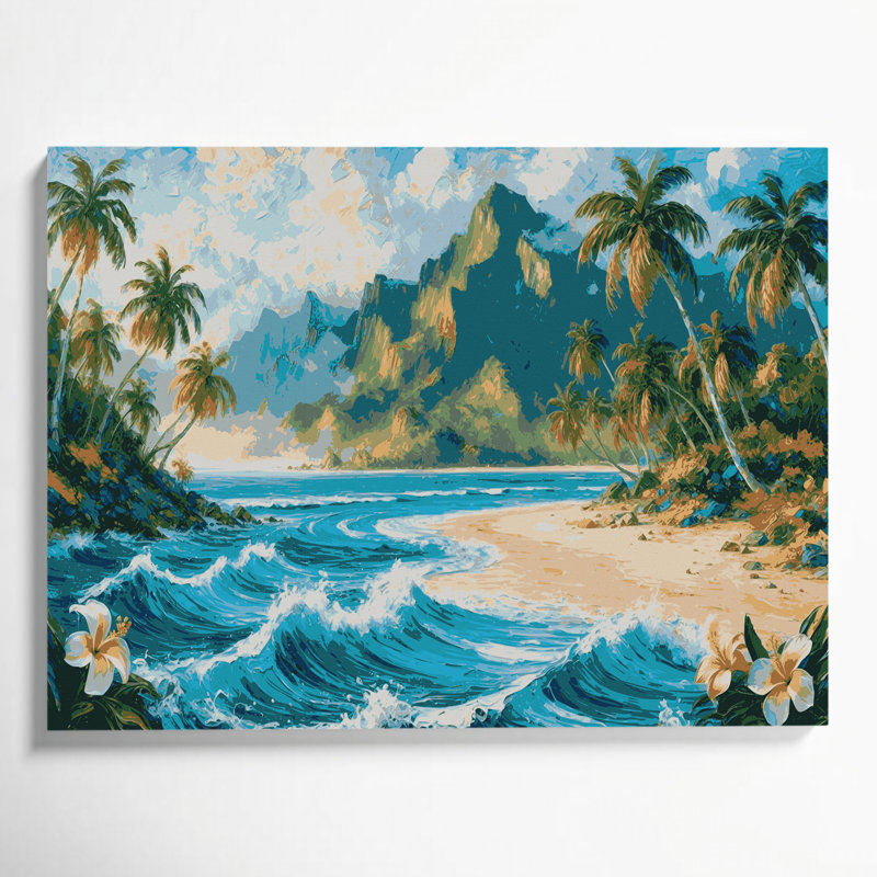 Art mural sur toile avec villes grises, H 20 po x l 24 po