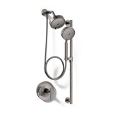 Kohler Purist Performance Showering Kit, 1.75 GPM Multifunction Showerhead and Handshower Package, Three Spray Settings