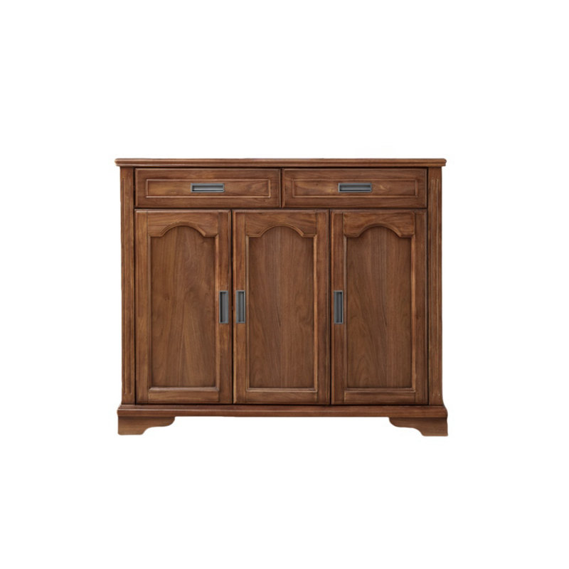 Armoire d'appoint en bois massif grande capacité