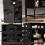 Armoire décorative avec trois portes et un tiroir-689465613