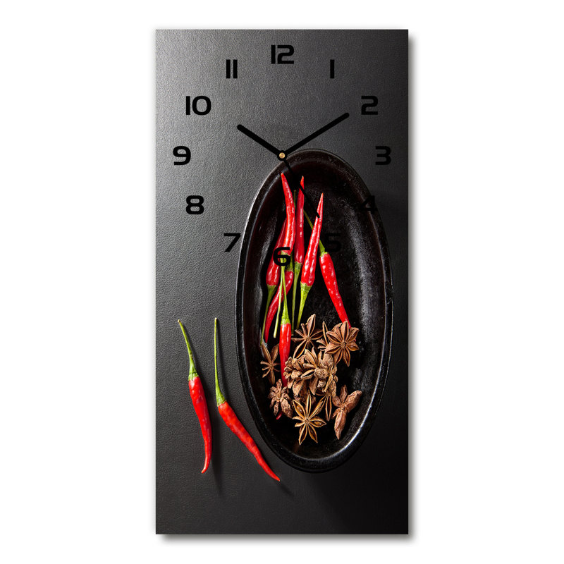 Iniko Glass Wall Clock