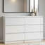 138cm W 6 - Drawer Chest of Drawers-1616661340