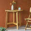 Table bistro pliante d'extérieur en bois d'acacia