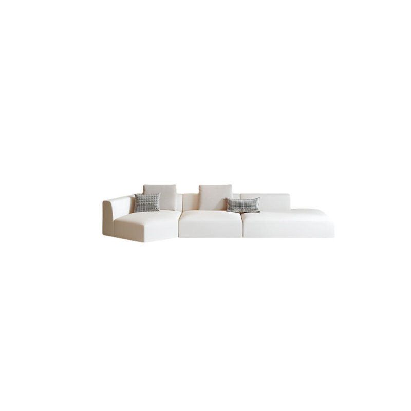 Canapé moderne et simple, H 27,56 po x l 110,24 po x P 48,03 po, 4