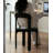 Retro Solid Wood Small Sized Dining Chairs With Backrests-112446163