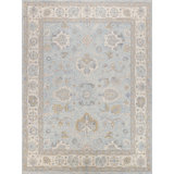Marietta Oushak Hand-Tufted New Zealand Wool On Canvas Area Rug