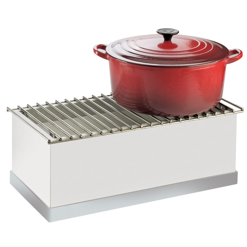 Luxe Chafer Alternative - 12" X 22" X 8 1/2", Stainless Steel
