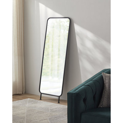 Seraphine Rectangle Metal Floor Mirror