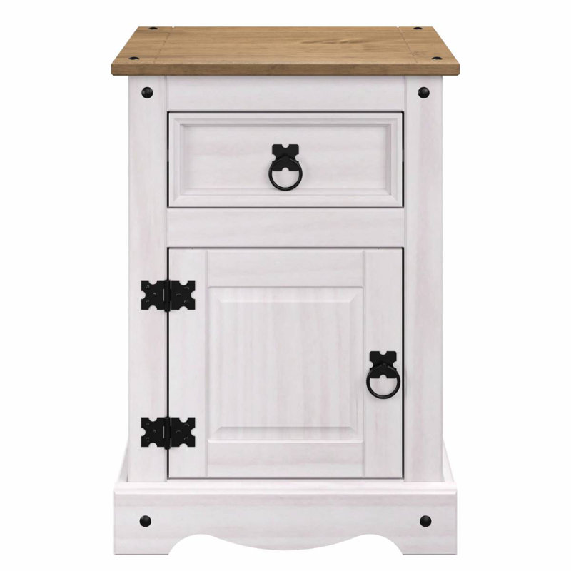 17.72'' W Nightstand, White