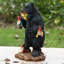  Gnomes in Trouble with Bear Garden Statue