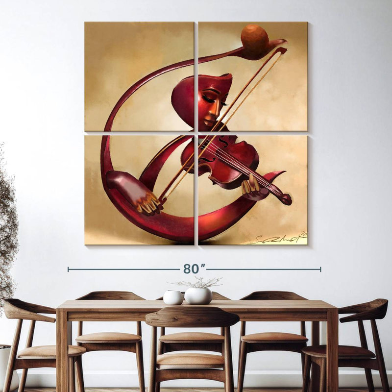 Leisha Ethereal Strings, 74'' H x 74'' W
