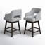 Tabouret de comptoir pivotant 26 po Bethine-1203329580